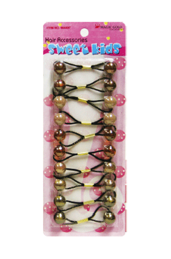 Magic Gold Bubble Round S9 Brown Mix 12/pk -pc