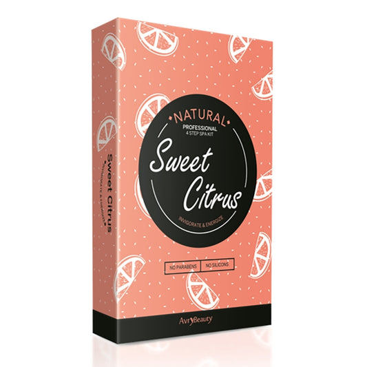 AvryBeauty 4 Step Spa Kit Sweet Citrus ABS105SWCT 00753