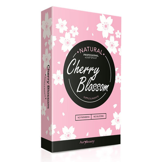 AvryBeauty 4 Step Spa Kit Cherry Blossom ABS105CRBS 00754