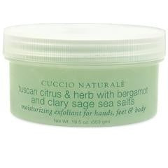 Cuccio Sea Salts Exfoliant Tuscan Citrus & Herb 19.5oz 3085