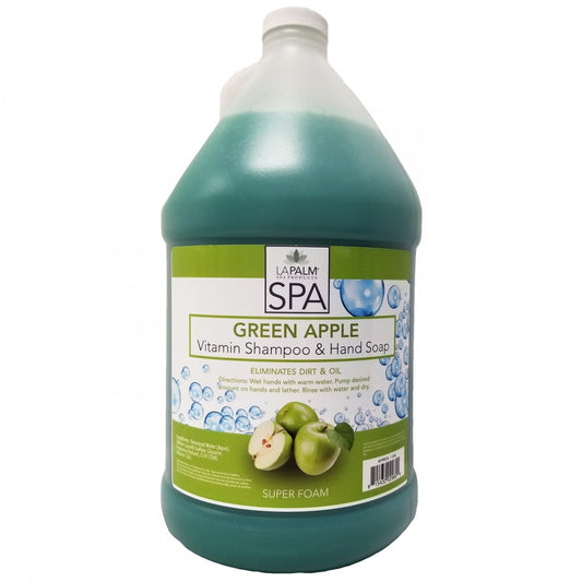 La Palm Vitamin Shampoo Hand Soap 1G - Green Apple LP230