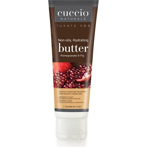 Cuccio Non-Oily Hydrating Butter 4 oz Pomegranate & Fig 3377