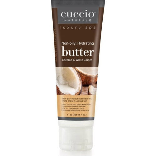 Cuccio N/O Hydrating Butter Coconut & White Ginger 4 oz 3380