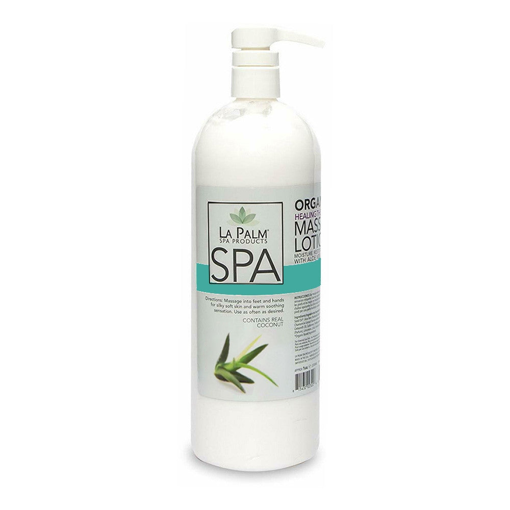 La Palm Healing Therapy Massage Lotion 32 oz Aloe Vera LP102