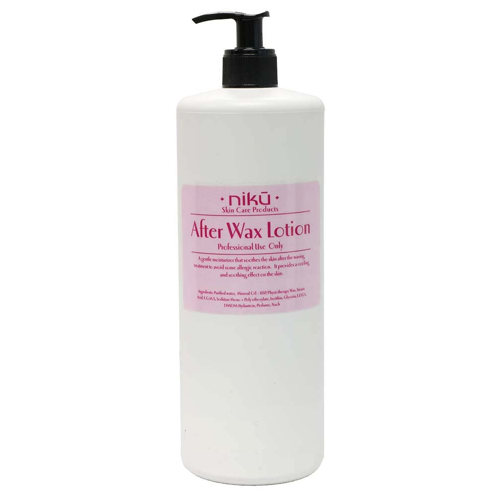 Niku After Wax Soothing Lotion 1L W/Pump - Peach