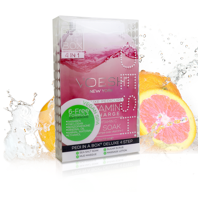 Voesh Pedi In A Box 4 Step Vitamin Recharge VPC208PGF 00627