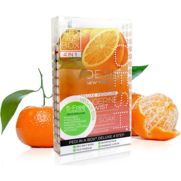 Voesh Pedi In A Box 4 Step Tangerine Twist VPC208TGN 00629