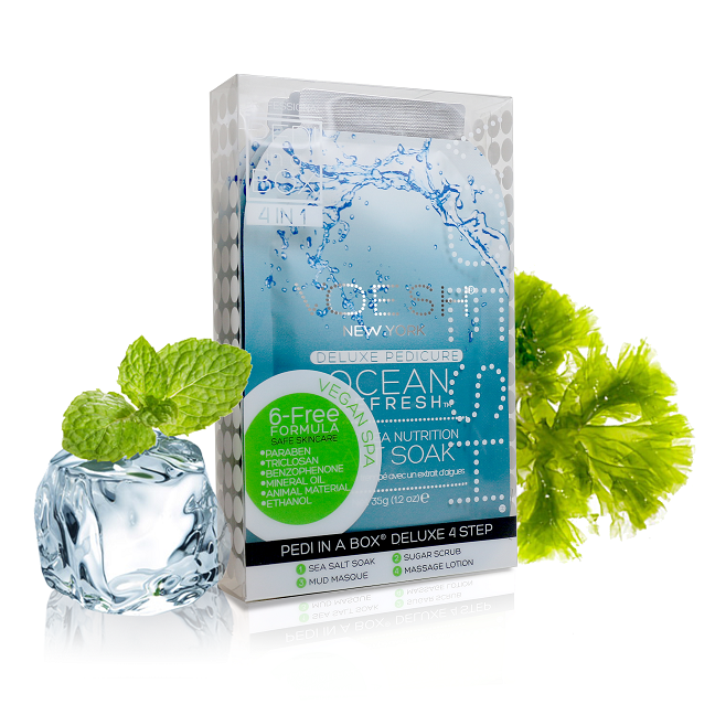 Voesh Pedi In A Box 4 Step Ocean Refresh VPC208MRN 00631