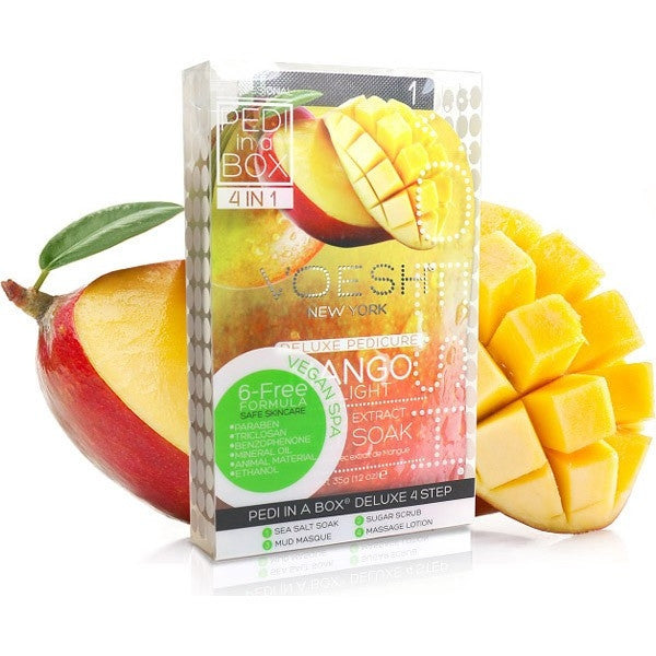 Voesh Pedi In A Box 4 Step Mango Delight VPC208MNG 00636