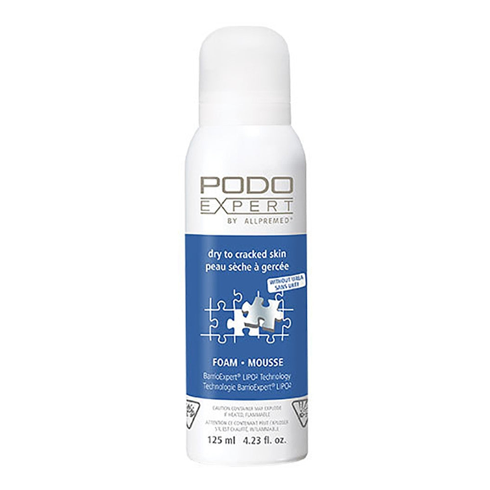 Podoexpert Dry To Cracked Skin Foam W/Out Urea 125ml10607436