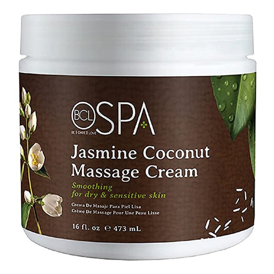 BCL SPA Massage Cream 16 oz - Jasmine Coconut 59118