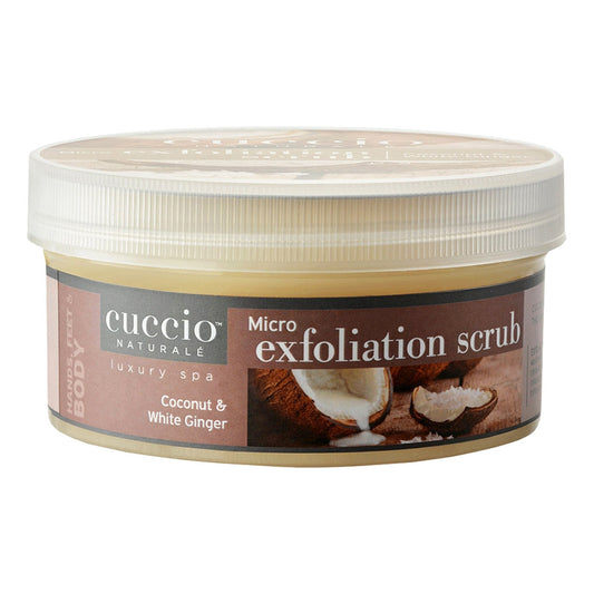 Cuccio Micro Exfoliation Scrub Coconut & Wh Ginger 16oz 3297