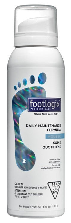 Footlogix Daily Maintenance Formula (2) Mousse 4.23 oz 02131