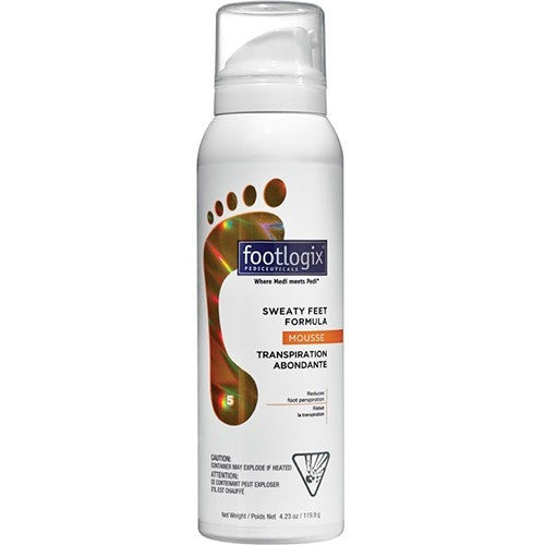 Footlogix Sweaty Feet Formula Mousse (05) 4.2 oz/125ml 26131