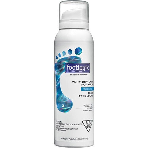 Footlogix Very Dry Skin Formula (3) Mousse 4.23 oz 03131