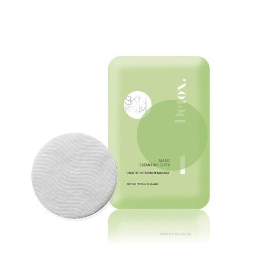 SKINFORUM Magic Cleansing Cloth (Detox+Radiance)10Sets