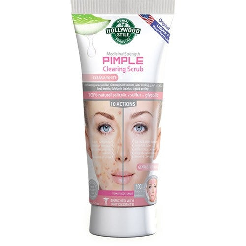 Hollywood Style Pimple Clearing Scrub 5.3 oz - 150 ml
