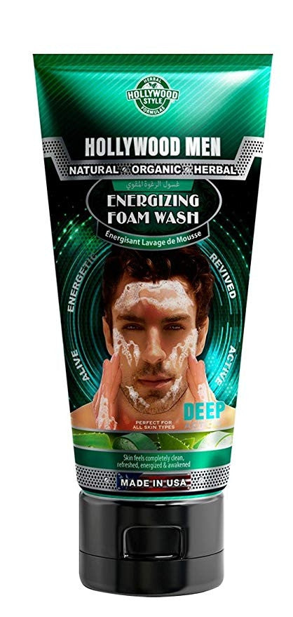 Hollywood Men Energizing Foam Wash 5.3 oz/150ml