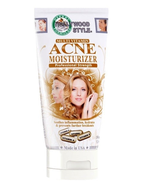 Hollywood Style Multivitamin Acne Moisturizer 5.3oz.