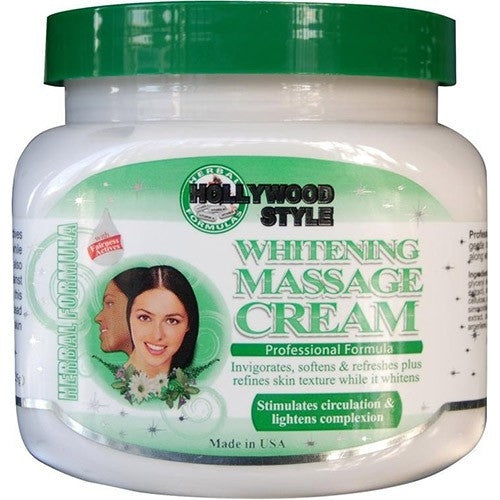 Hollywood Style Whitening Massage Cream 20 oz.