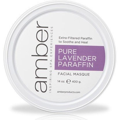 Amber Pure Lavender Facial Paraffin 14 oz