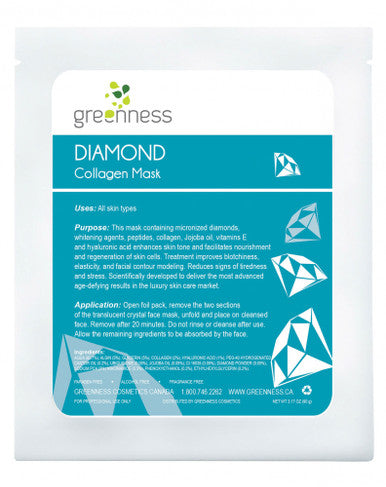 Greenness Collagen Mask - Diamond