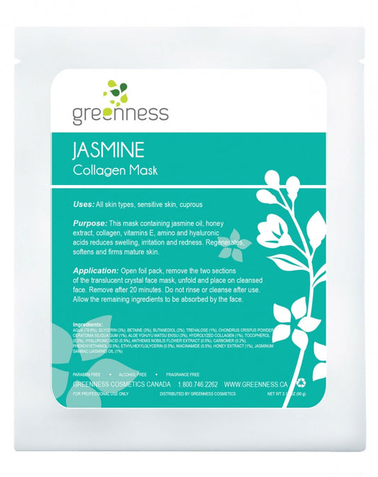 Greenness Collagen Mask - Jasmine