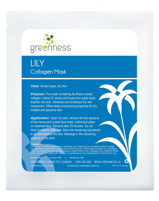 Greenness Collagen Mask - Lily