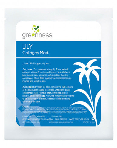 Greenness Collagen Mask - Lily