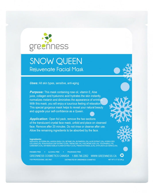 Greenness Rejuvenate Facial Mask - Snow Queen