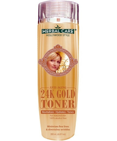 Hollywood Style Herbal Anti-Aging 24 Gold Toner 50203