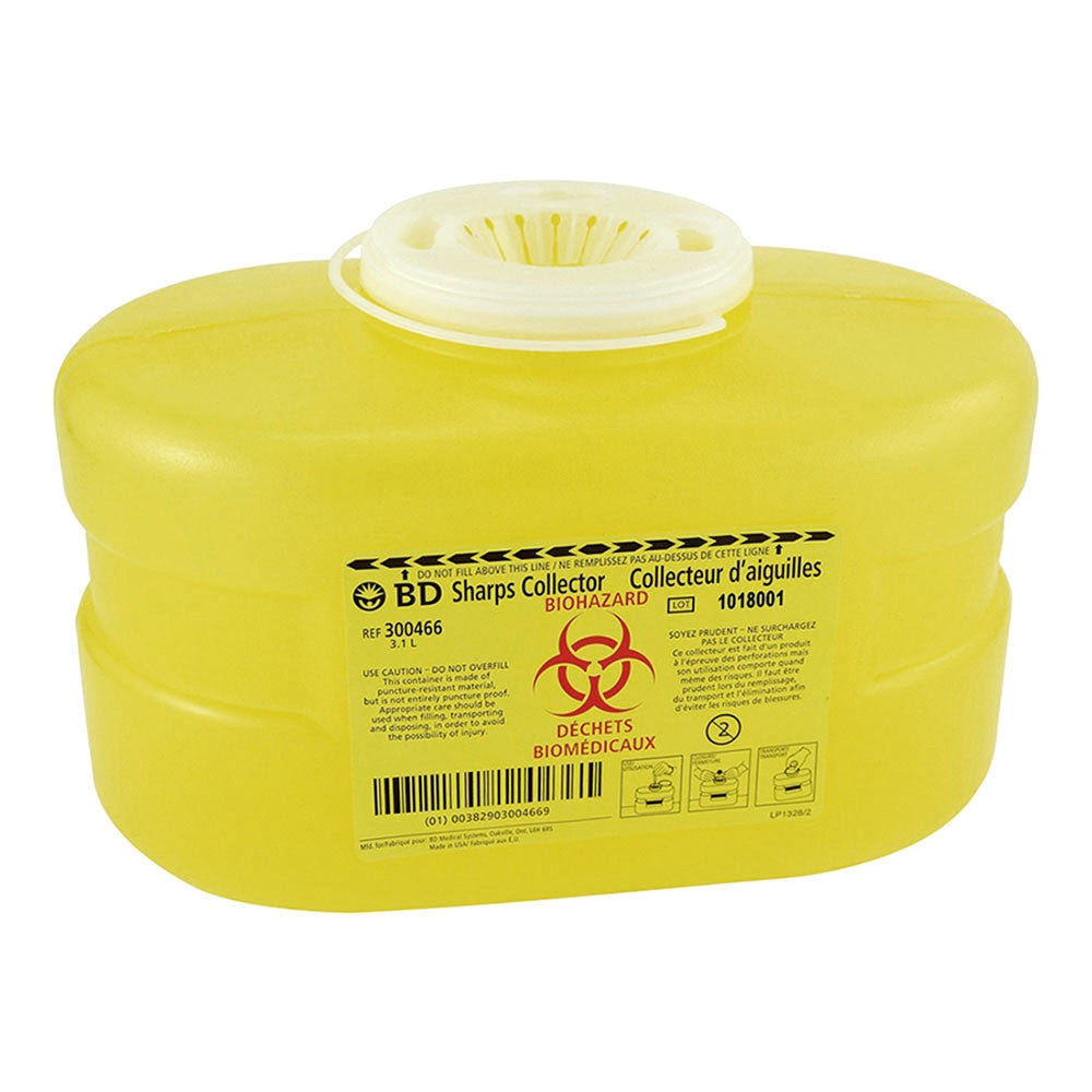 BD Sharps Collector Box 3.1L BD300466