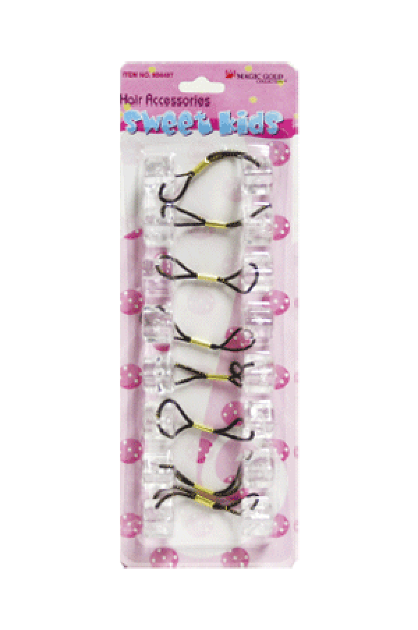 Magic Gold Bubble Square SQ19 Clear 8/pk -pc