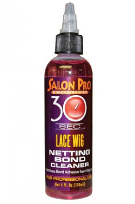 Salon Pro-33 30sec Lace Wig Netting Bond Cleanser-4oz