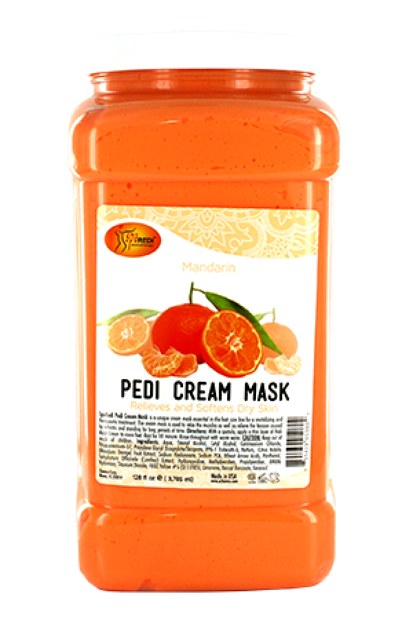 Spa Redi-27 Mandarin Pedi Cream Mask (128oz)