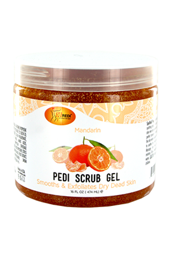 Spa Redi-05 Mandarin Pedi Scrub Gel (16oz)