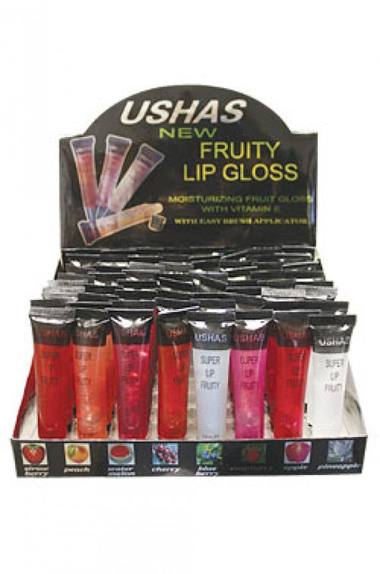 USHAS LC002B Fruity Lipgloss (9ml) (64pcs/ds) -ds
