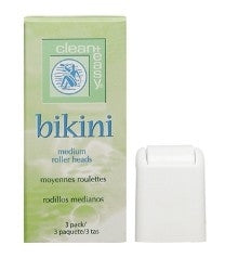 C&E Medium (Bikini) Roller Head 3packs 41635