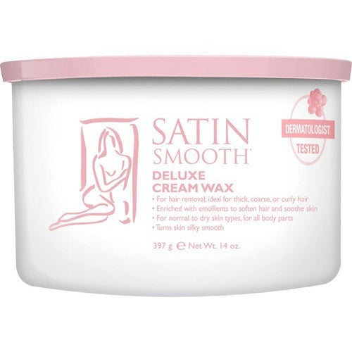 Satin Smooth Deluxe Cream Wax 14 oz. SSW14CRG/27935