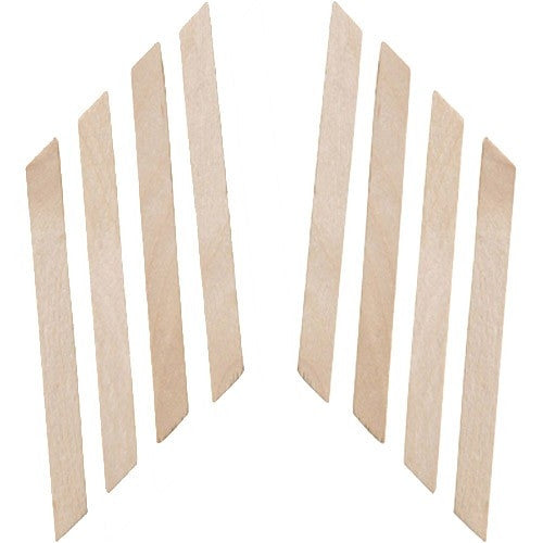 Silkline Small Wood Applicators W/Slanted Tip 100pk SSWA07NC