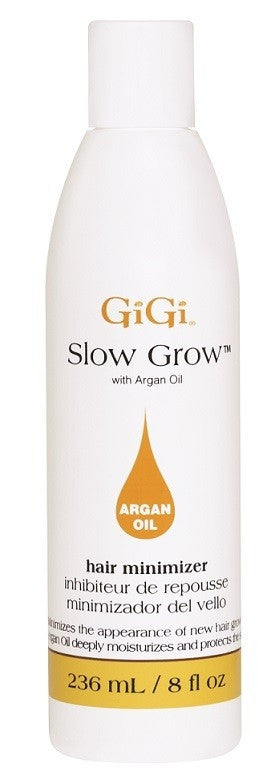 Gigi Slow Grow Lotion w/Argan Oil 8 oz-236ml