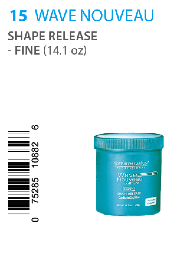 Wave Nouveau-15 Shape Release (Fine) -14.1oz