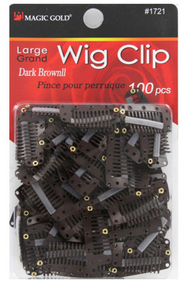Magic Gold Wig Clip - Medium (100pcs/pk)