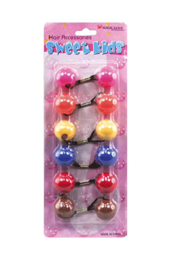 Magic Gold Bubble Round XL9 Mix 6/pk -pc