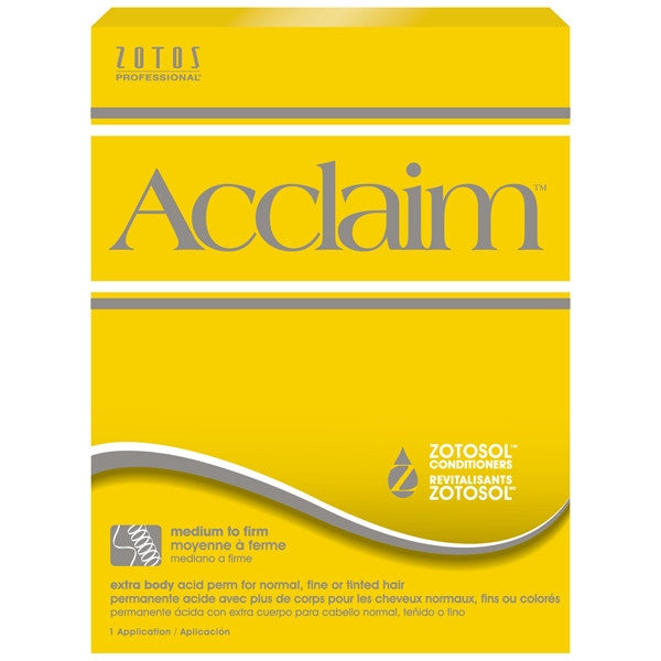 Zotos - Acclaim Perm - Extra Body (Yellow)