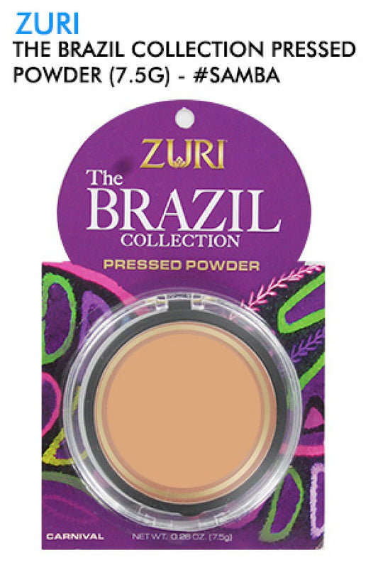 ZURI- The Brazil Collection Pressed Powder (7.5g) - Samba