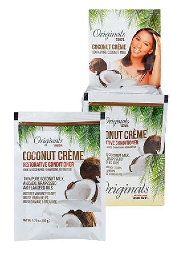 Africa's Best-119 Originals Coco Creme Restore Conditioner (1.75 oz/12 pc/ds)