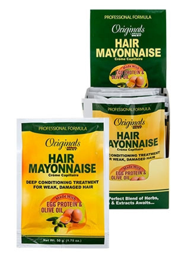 Africa's Best-120 Originals Hair Mayonnaise (1.75 oz/12 pc/ds)