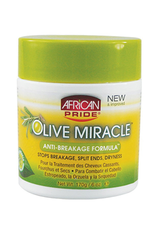 African Pride-33 Olive Miracle Creme Anti-Breakage(6oz)