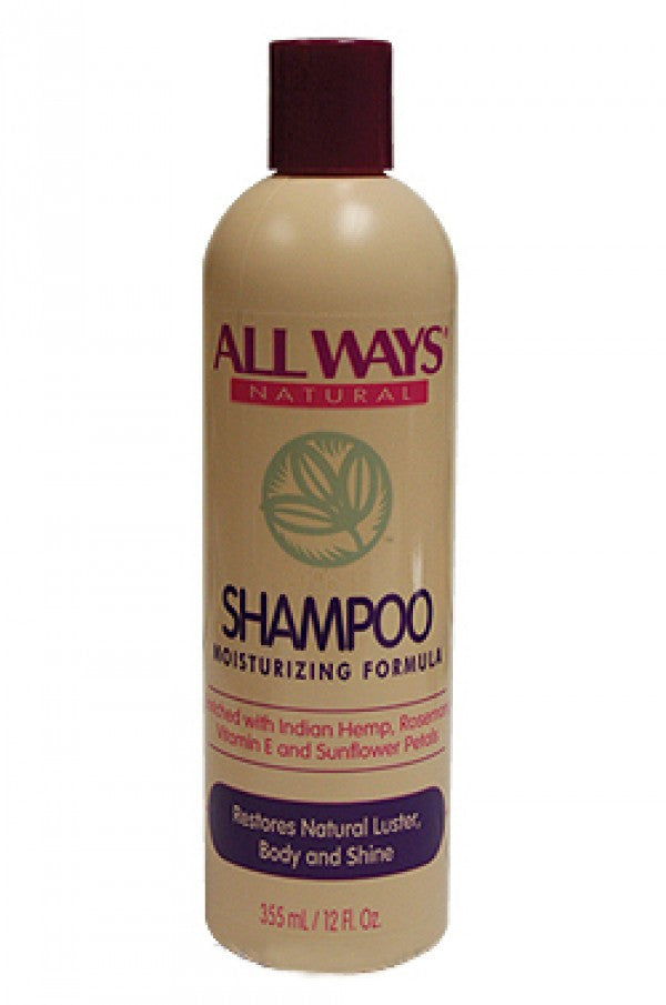 All Ways-6 Shampoo Restores Natural Luster, Body & Shine Shampoo (12 oz)